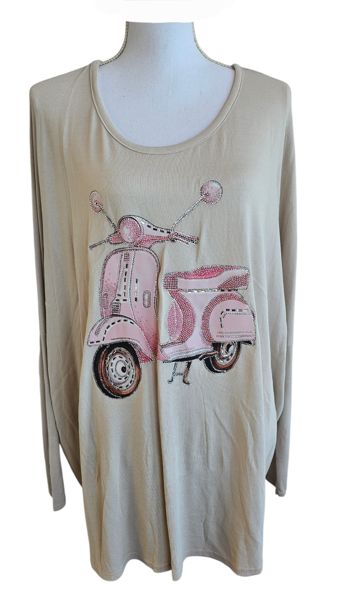 Sweatshirt "Vespa", Grösse onesize 42 bis 44/46 von ISSIMA