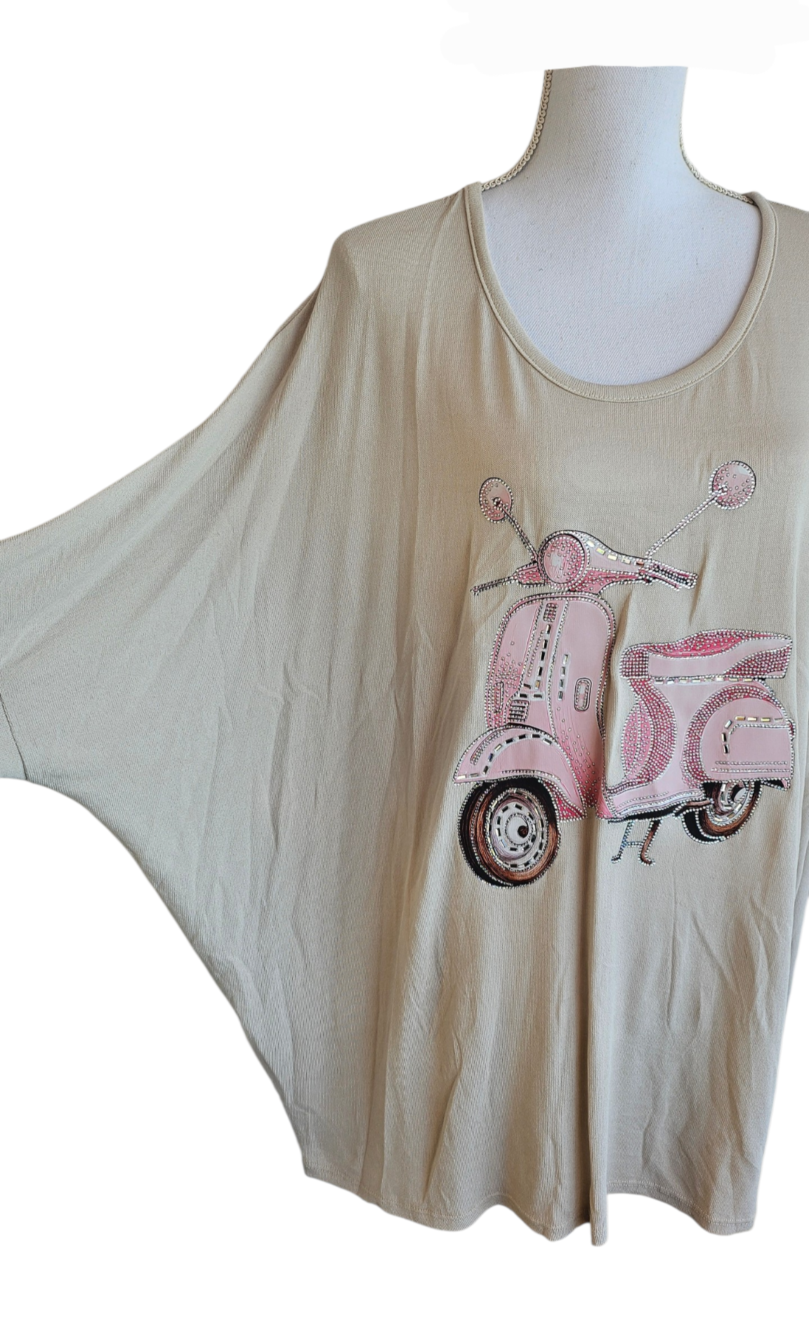 Sweatshirt "Vespa", Grösse onesize 42 bis 44/46 von ISSIMA