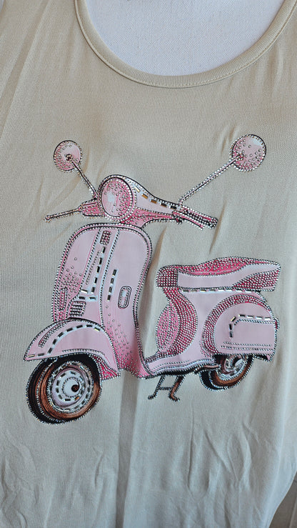 Sweatshirt "Vespa", Grösse onesize 42 bis 44/46 von ISSIMA