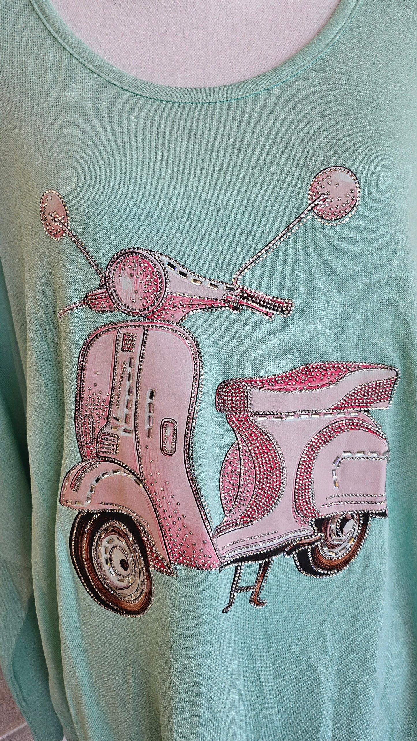 Sweatshirt "Vespa", Grösse onesize 42 bis 44/46 von ISSIMA