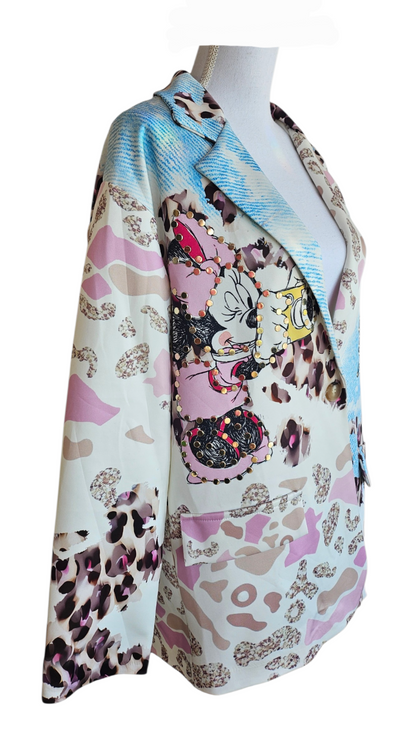 Blazer "Foto-Minnie", Grösse onesize 40 bis 42/44 von ISSIMA