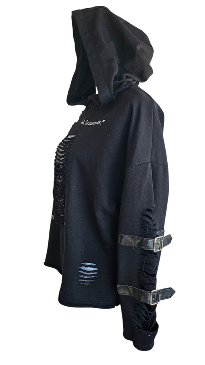 Pullover "Skull stylisch" in schwarz, onesize 38 bis 42/44 von ISSIMA