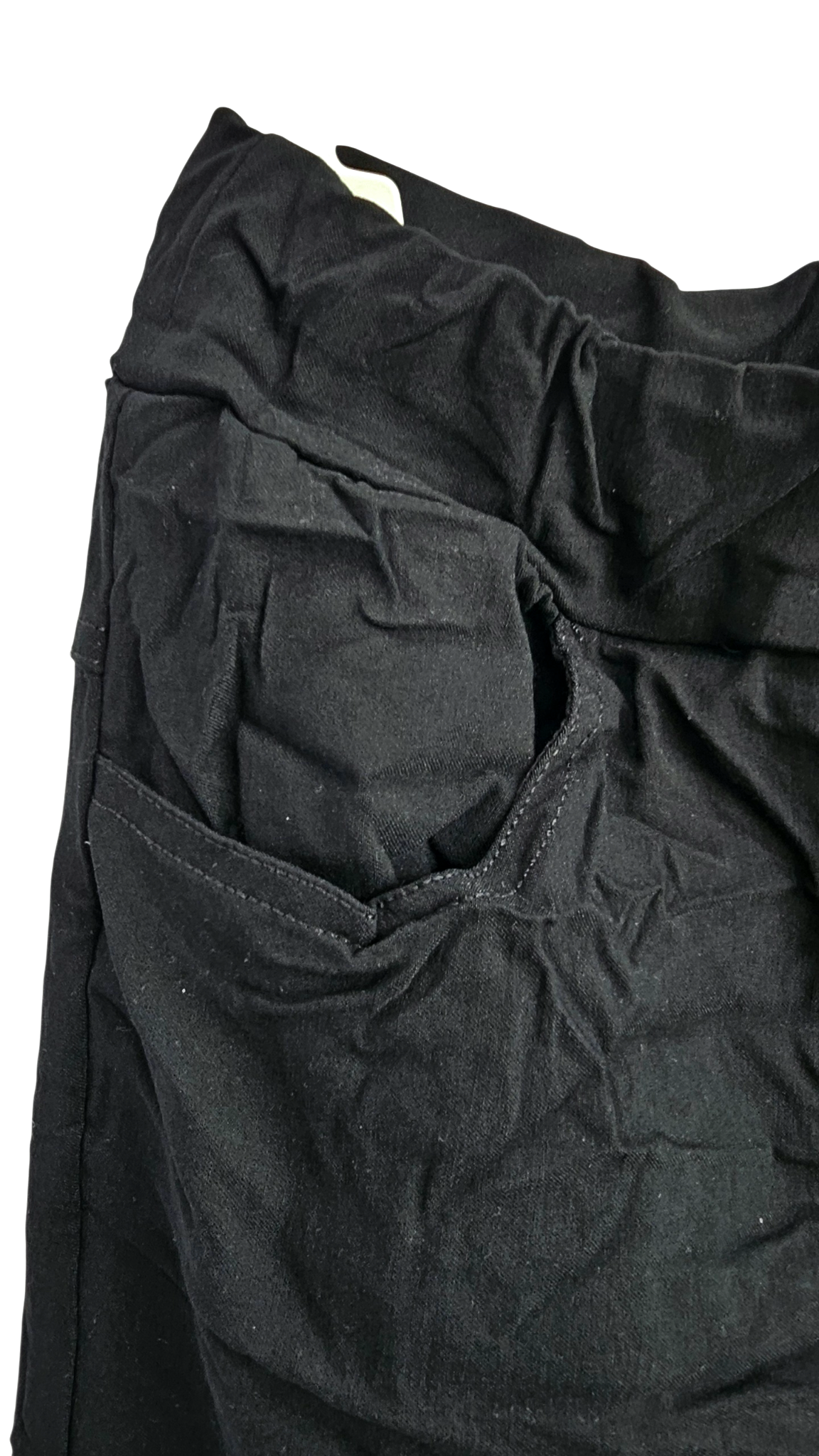 Stretchhose matt, schwarz, onesize 38 bis 42/44 von ISSIMA