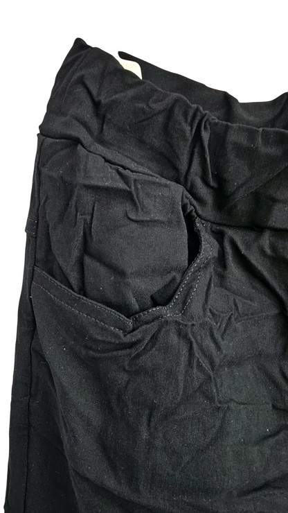 Stretchhose matt, schwarz, onesize 38 bis 42/44 von ISSIMA