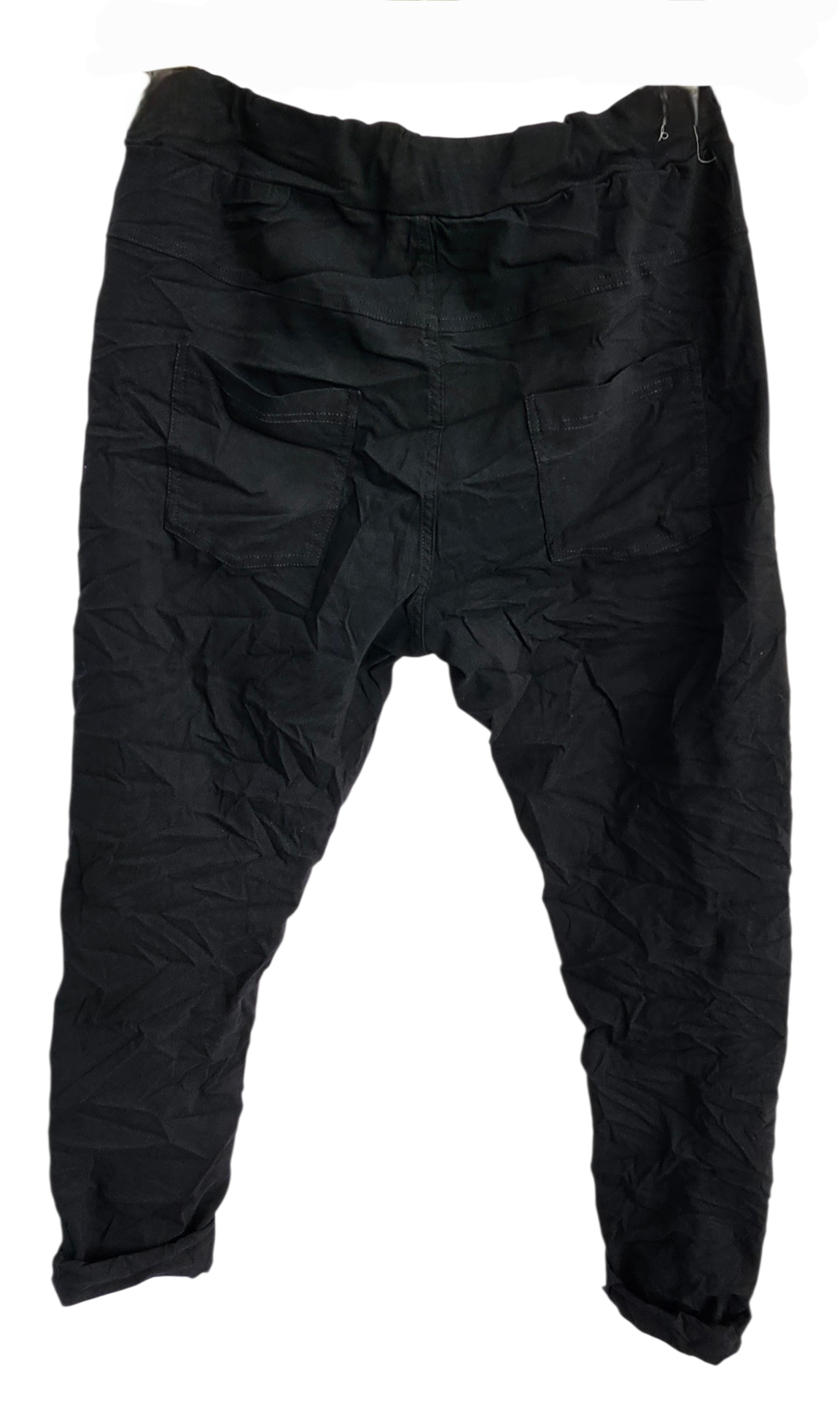 Stretchhose matt, schwarz, onesize 38 bis 42/44 von ISSIMA