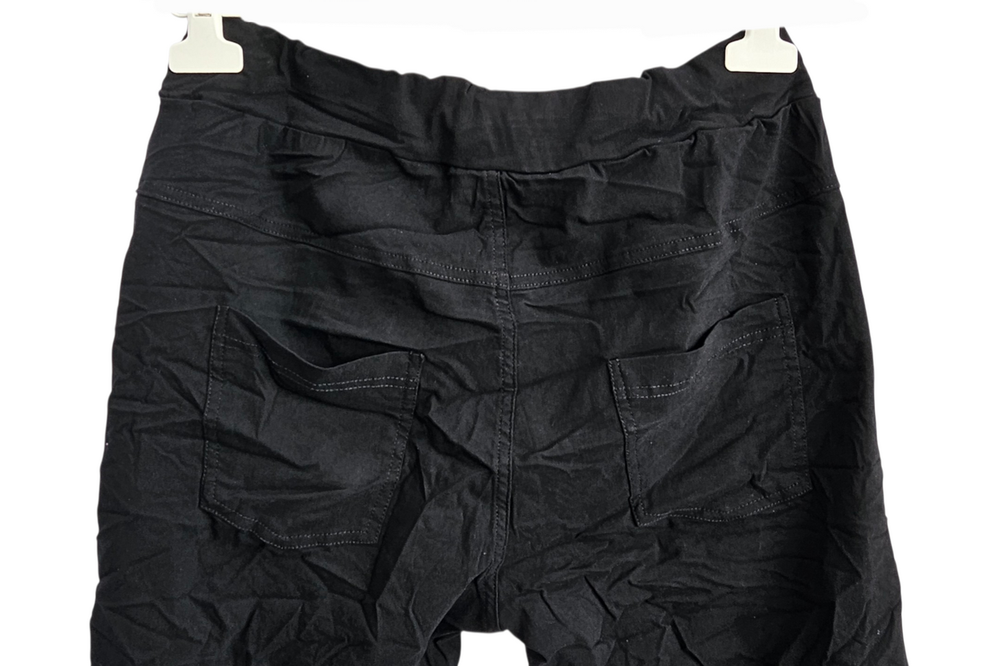 Stretchhose matt, schwarz, onesize 38 bis 42/44 von ISSIMA