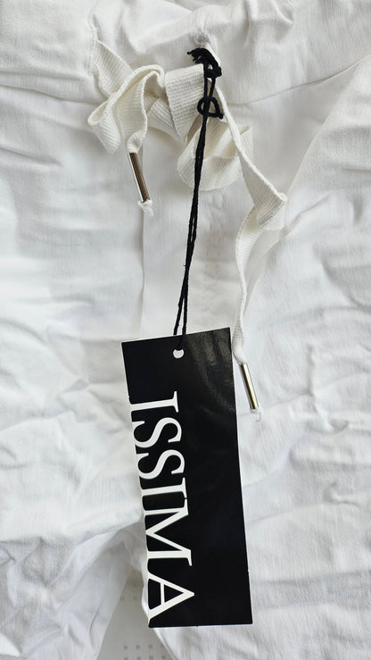 Stretchhose matt, weiss, onsize 38 bis 42/44 von ISSIMA