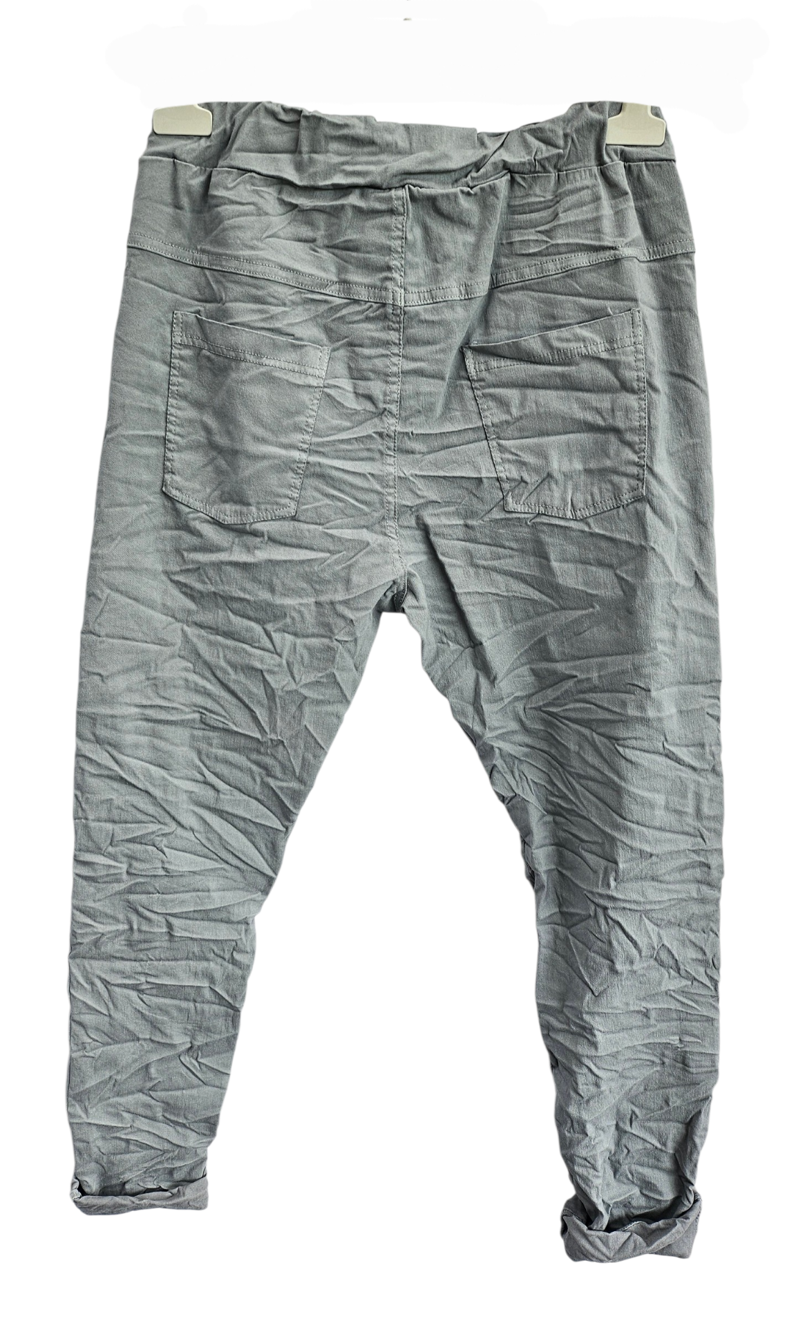 Stretchhose matt, grau, onesize 38 bis 42/44 von ISSIMA