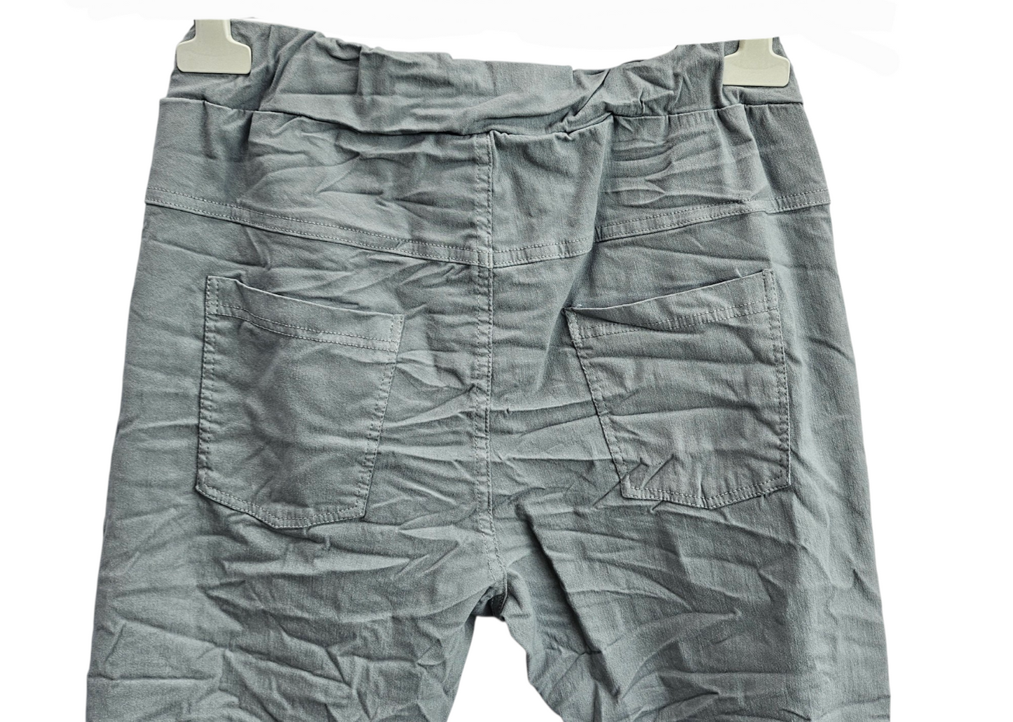 Stretchhose matt, grau, onesize 38 bis 42/44 von ISSIMA