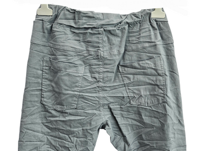 Stretchhose matt, grau, onesize 38 bis 42/44 von ISSIMA