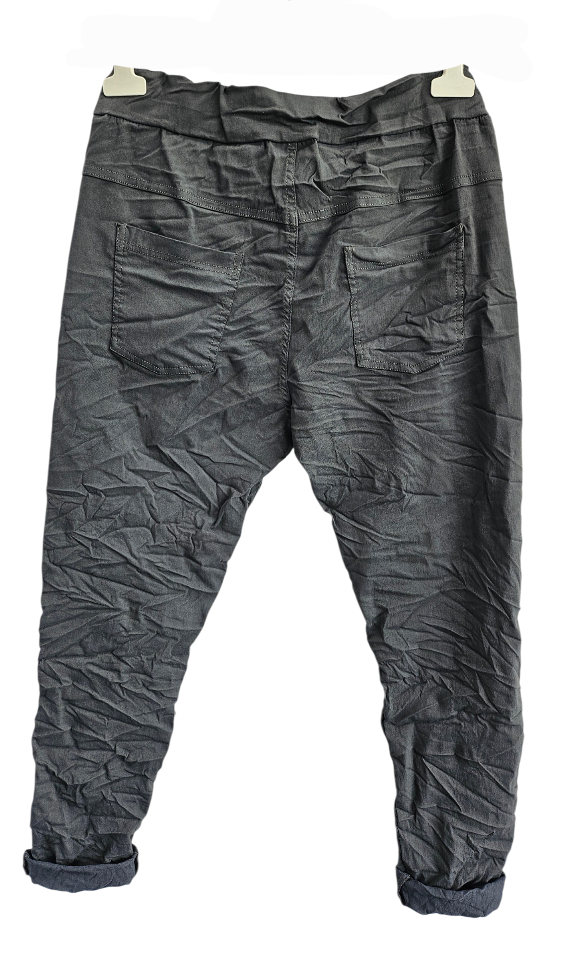 Stretchhose matt, anthrazit, onesize 38 bis 42/44 von ISSIMA