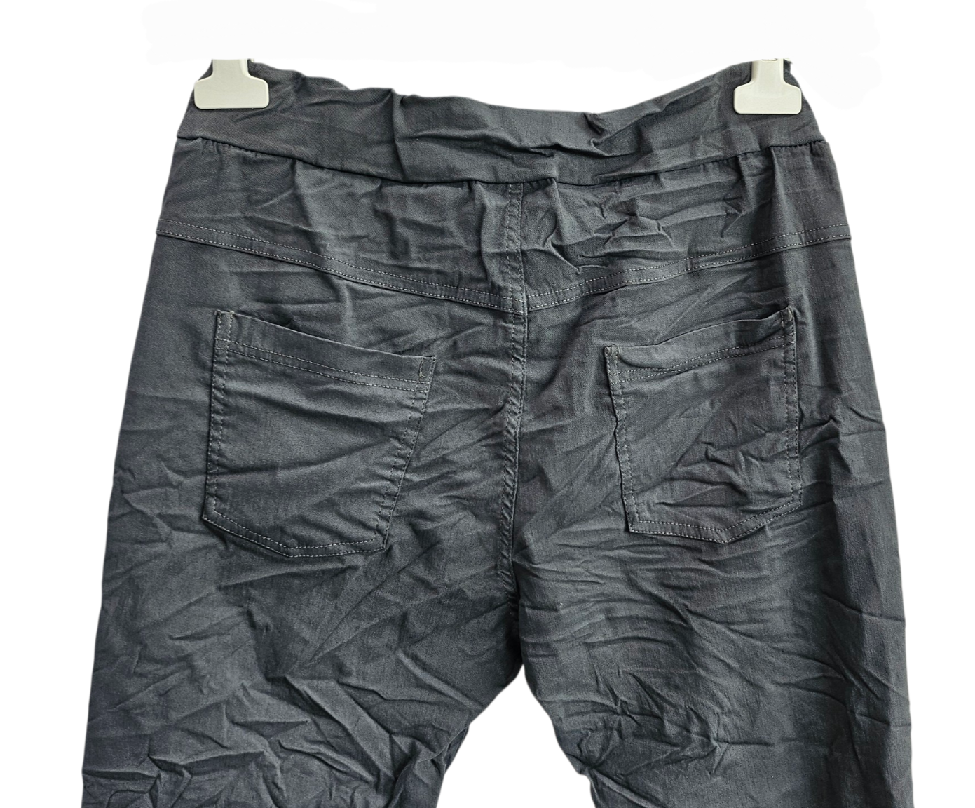 Stretchhose matt, anthrazit, onesize 38 bis 42/44 von ISSIMA