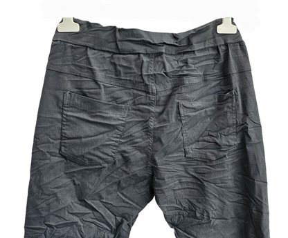 Stretchhose matt, anthrazit, onesize 38 bis 42/44 von ISSIMA