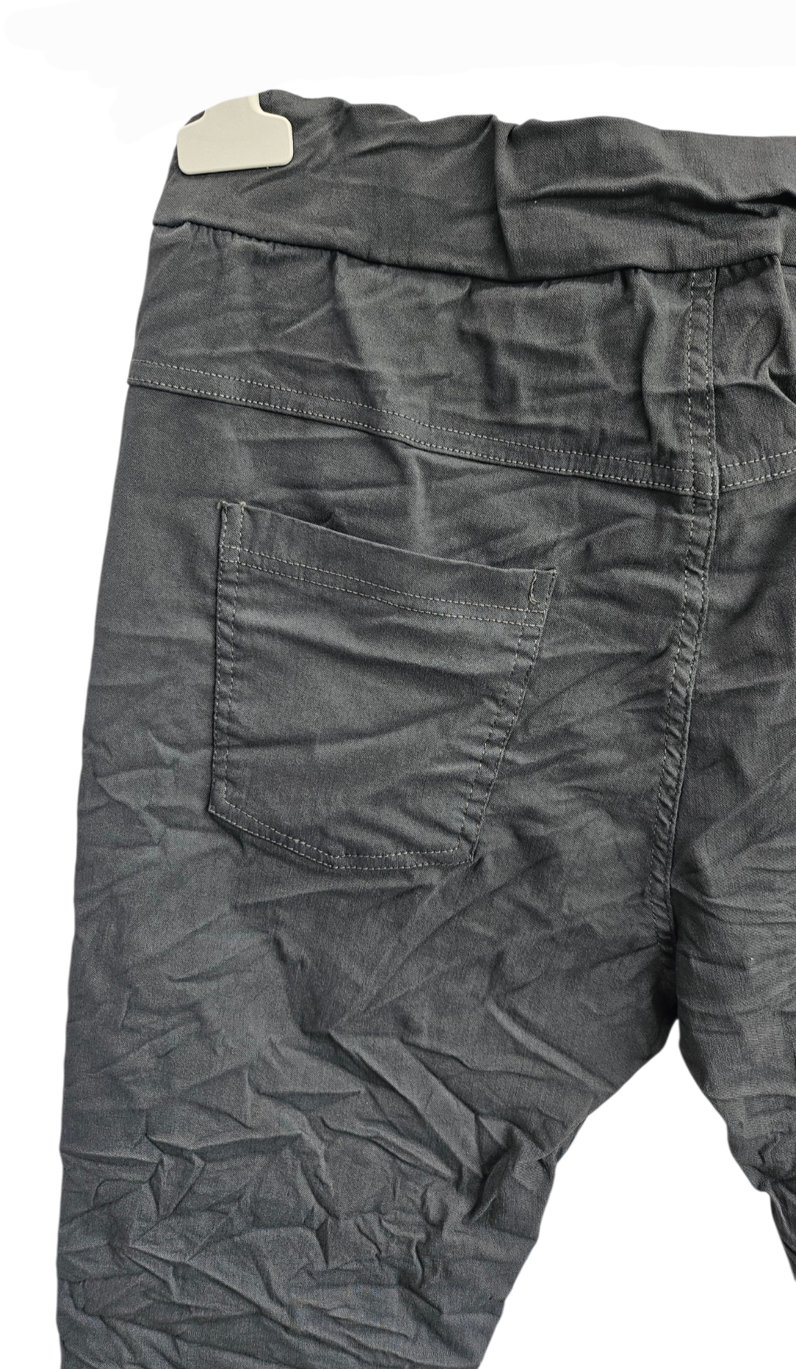 Stretchhose matt, anthrazit, onesize 38 bis 42/44 von ISSIMA