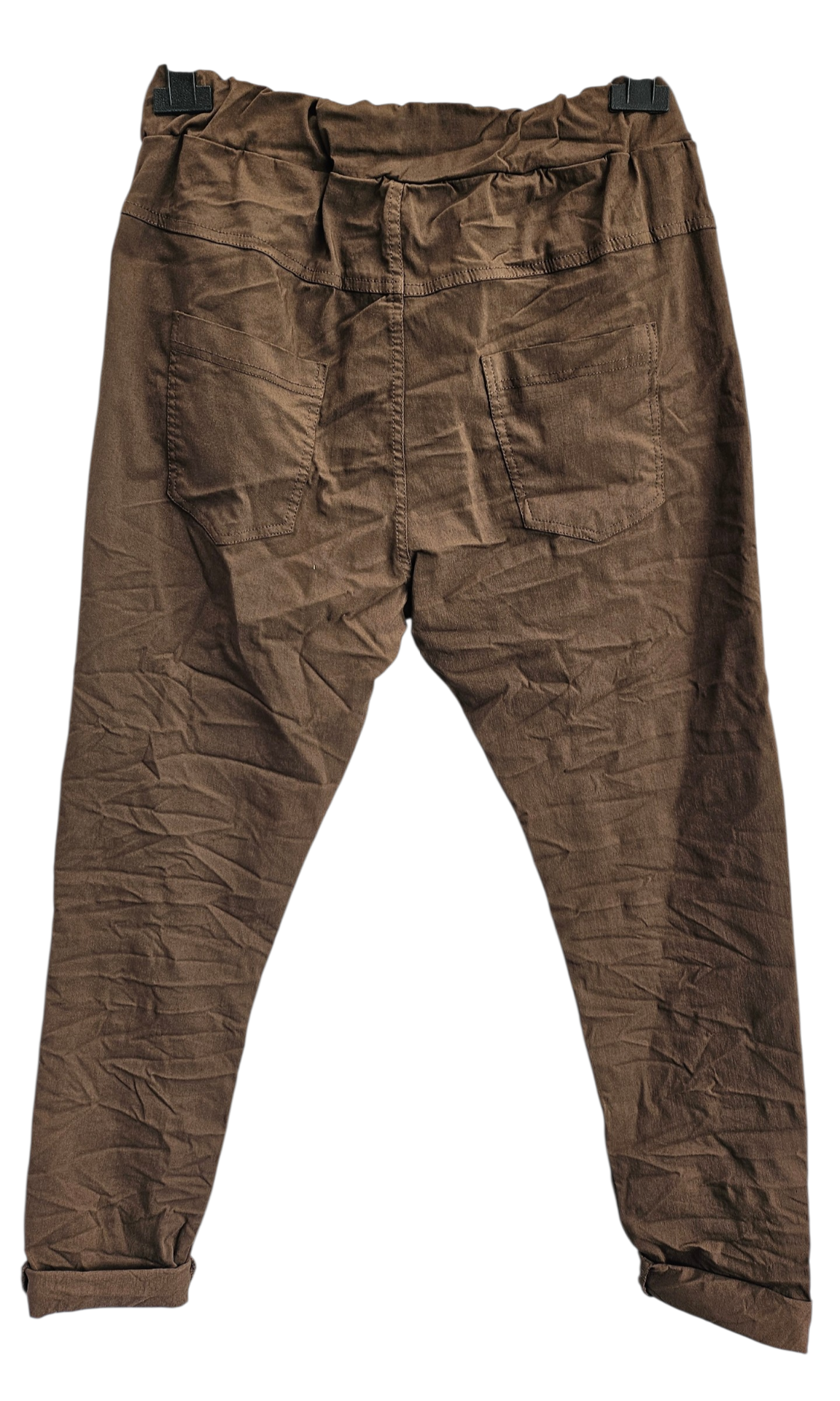 Stretchhose matt, schokolade, onesize 38 bis 42/44 von ISSIMA