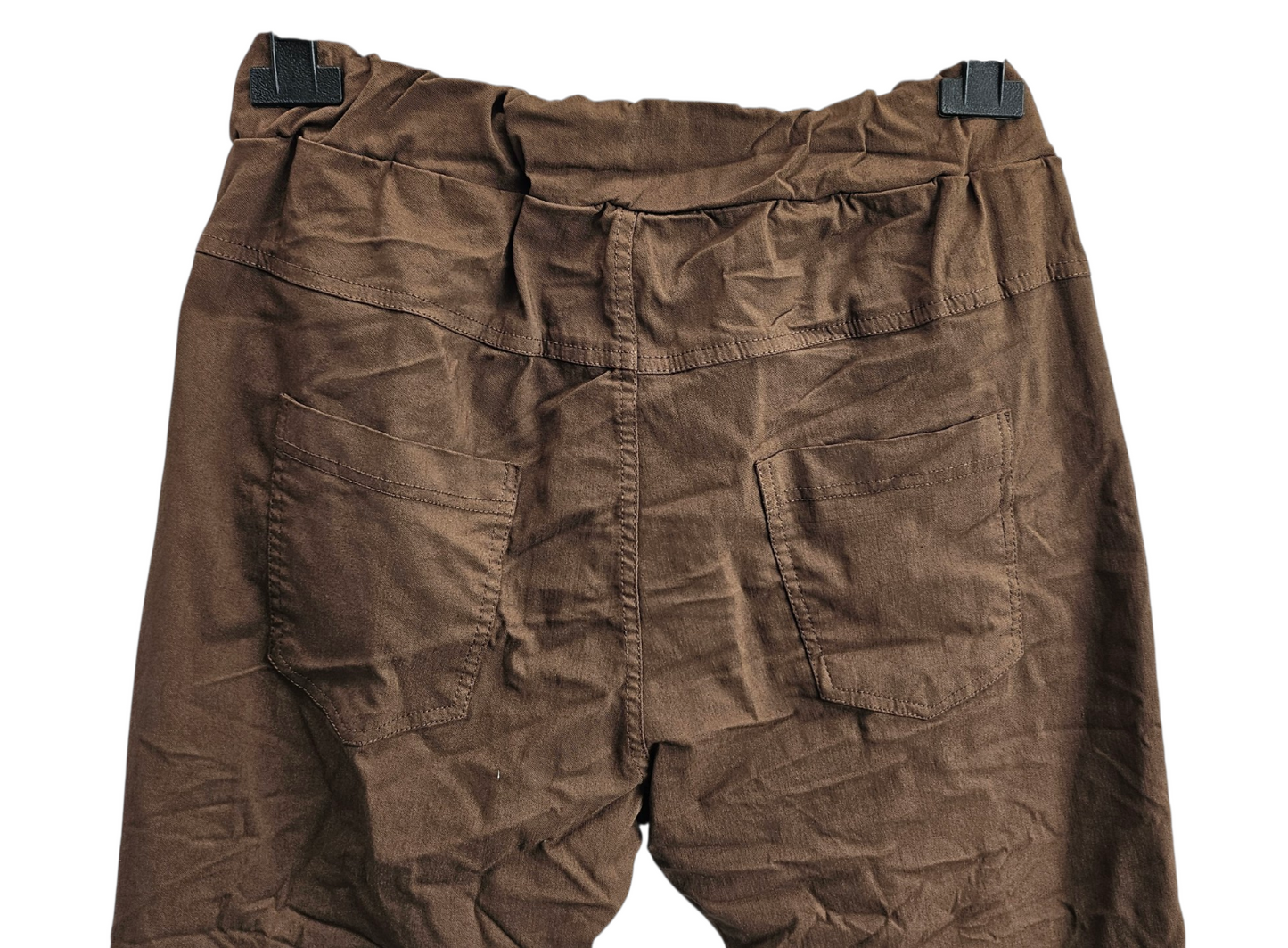 Stretchhose matt, schokolade, onesize 38 bis 42/44 von ISSIMA