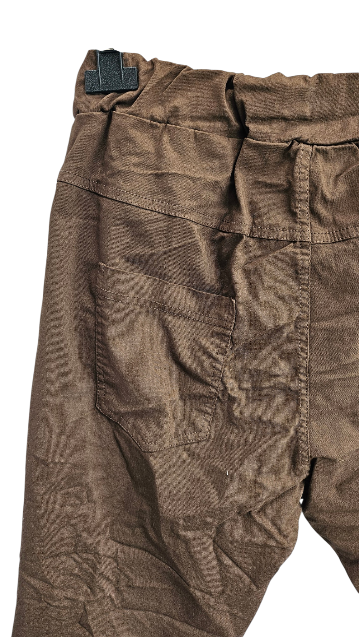 Stretchhose matt, schokolade, onesize 38 bis 42/44 von ISSIMA