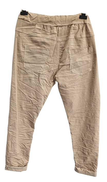 Stretchhose matt, safari, onesize 38 bis 42/44 von ISSIMA