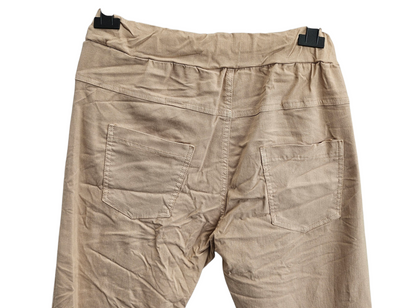 Stretchhose matt, safari, onesize 38 bis 42/44 von ISSIMA