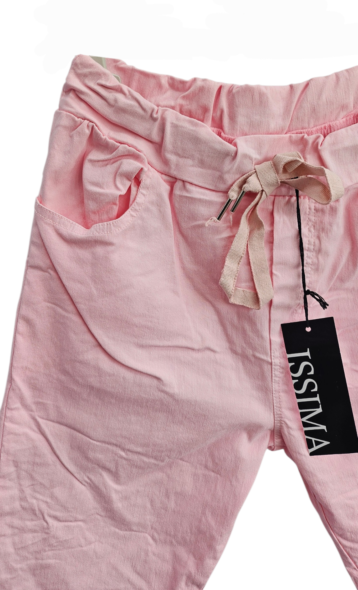 Stretchhose matt, hellrosa, onesize 38 bis 42/44 von ISSIMA