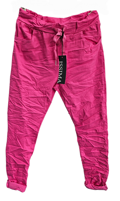 Stretchhose matt, pink, onesize 38 bis 42/44 von ISSIMA