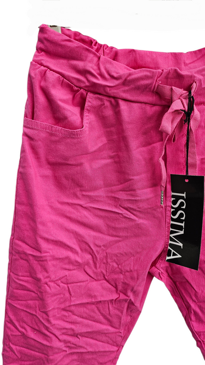 Stretchhose matt, pink, onesize 38 bis 42/44 von ISSIMA