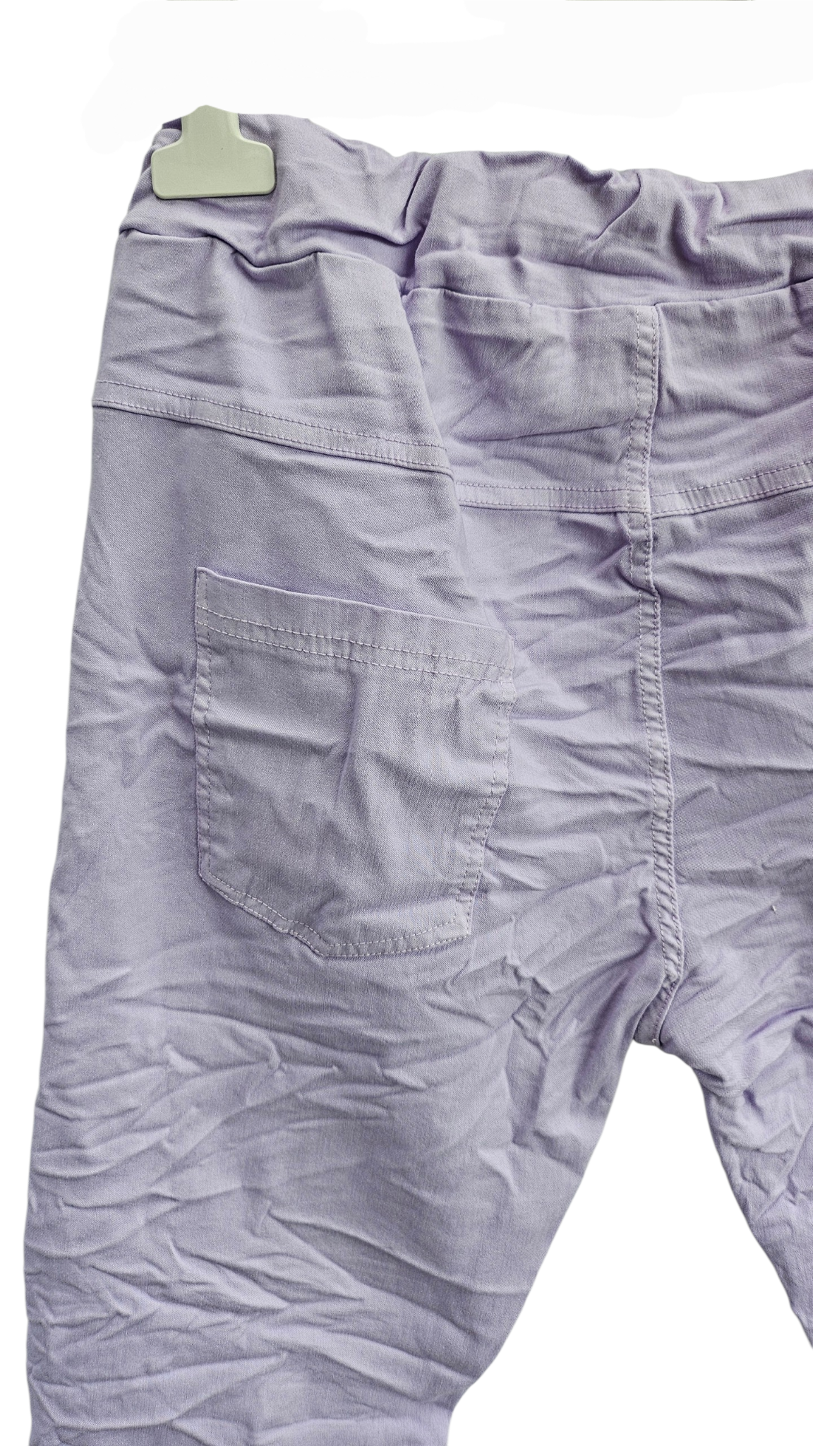 Stretchhose matt, lila, onesize 38 bis 42/44 von ISSIMA