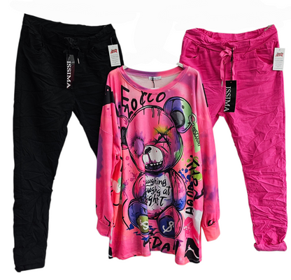 Sweatshirt "Bär", Grösse 44/46 von ISSIMA