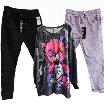 Sweatshirt "Bär", Grösse 44/46 von ISSIMA