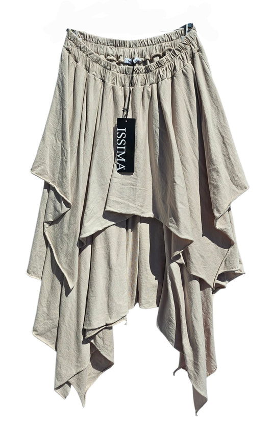 Jupe/Rock, beige, Grösse onesize 38 bis 42/44 von ISSIMA