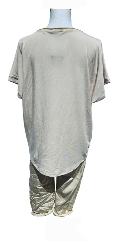 Tshirt "Coffee", Gr. onesize 38 bis 42 (knapp 44) von ISSIMA