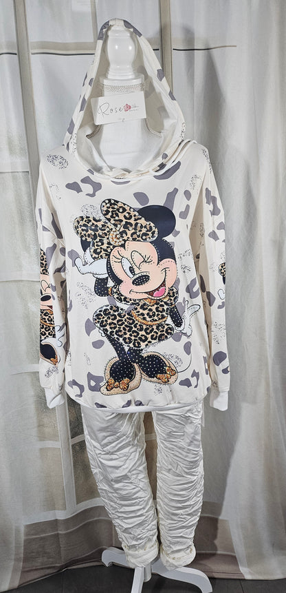 Kapuzenshirt "Minnie", Grösse onesize bis 42/44 von ROSE