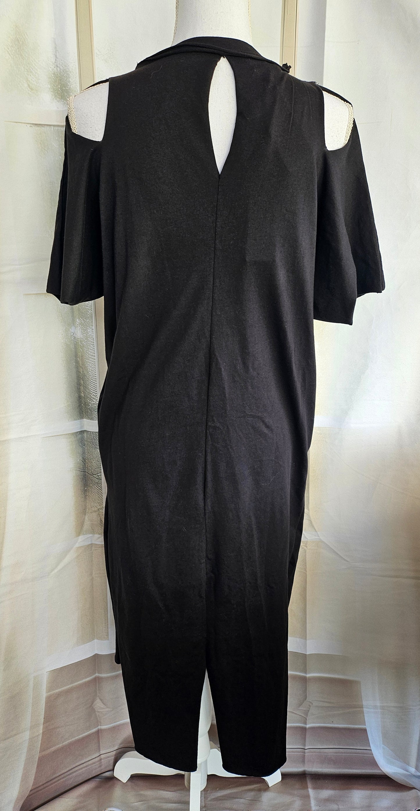 Kleid "Skull star" schwarz, Grösse XS & S von EU-QUEEN
