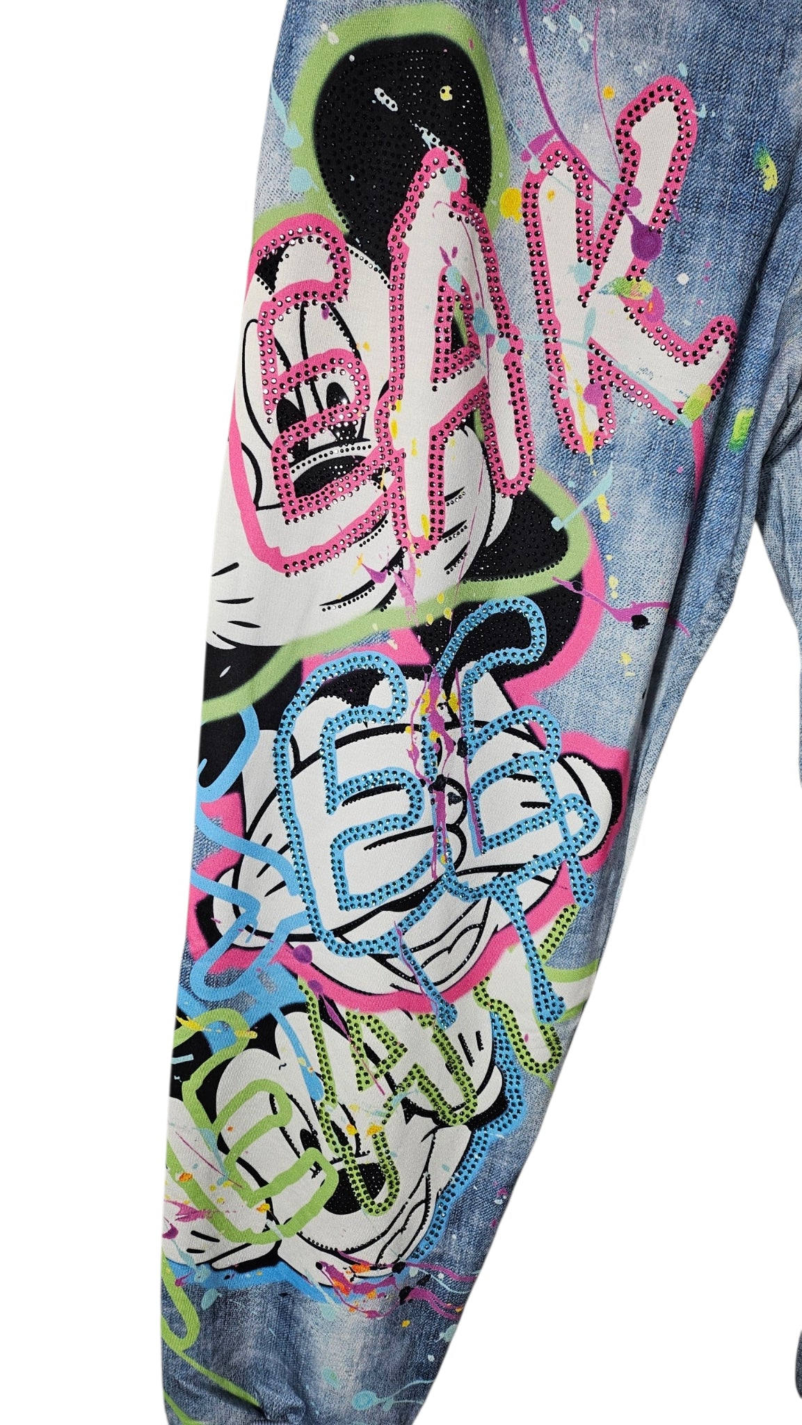 Joggpant/Trainerhose "Mickey", Gr. S/M (36 - 40) von ROSE
