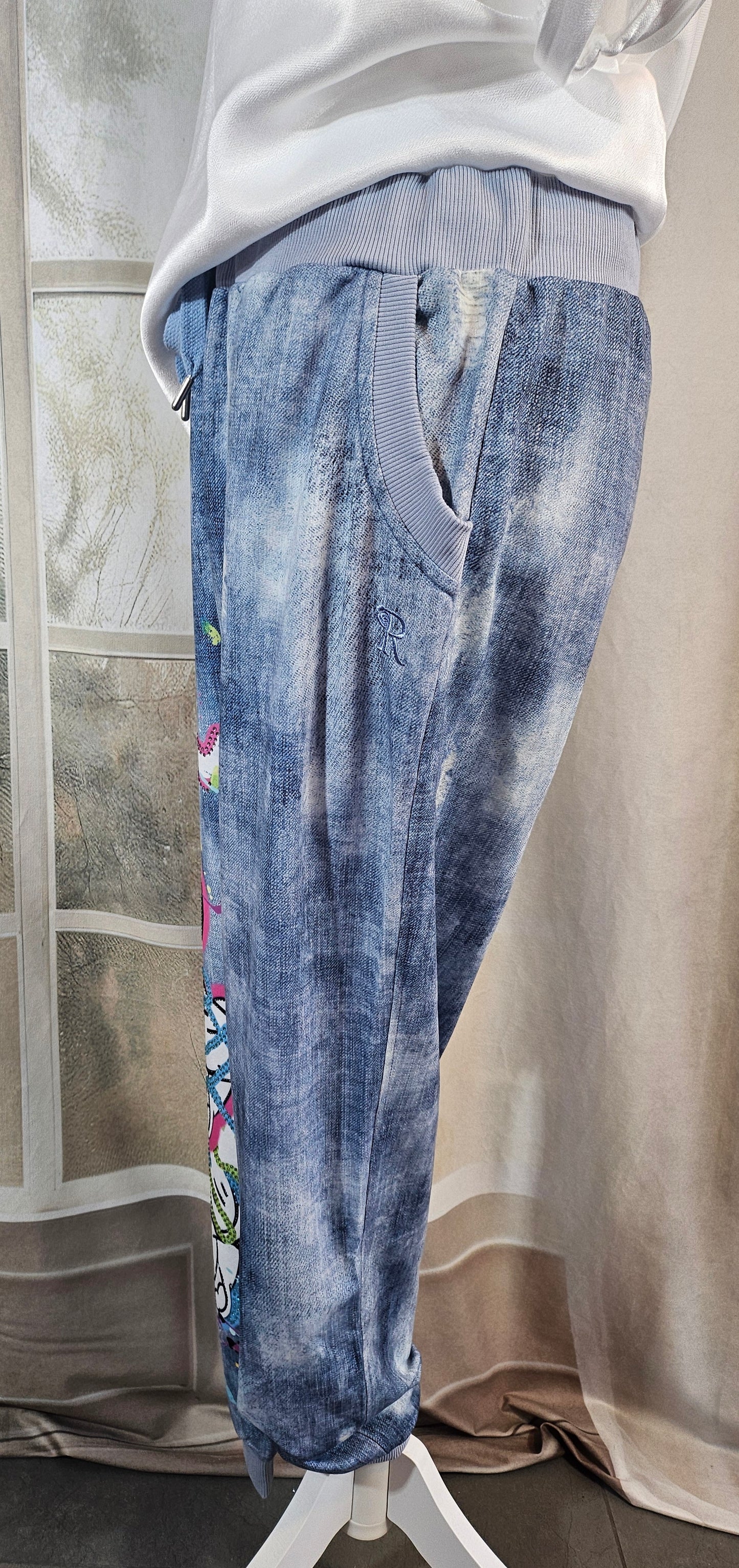 Joggpant/Trainerhose "Mickey", Gr. S/M (36 - 40) von ROSE