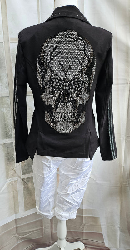 Kurzblazer "Skull", Grösse S & M von EU-QUEEN