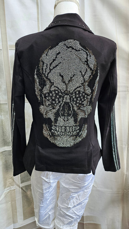 Kurzblazer "Skull", Grösse S & M von EU-QUEEN