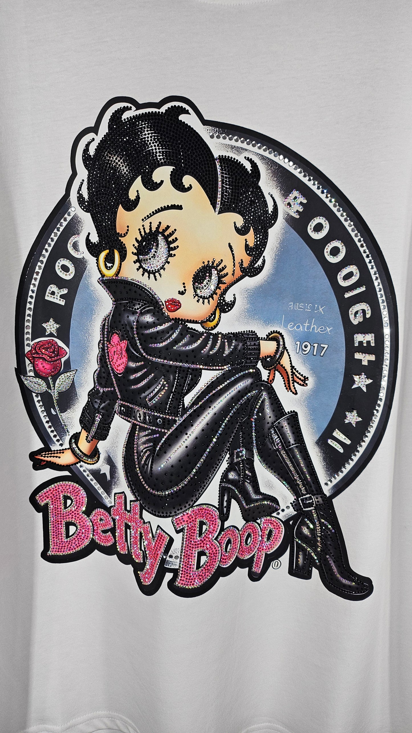 Tshirt weiss "Betty", Gr. onesize 38 bis 42/44 von ROSE