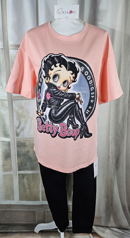 Tshirt rosa "Betty", Gr. onesize 38 bis 42/44 von ROSE