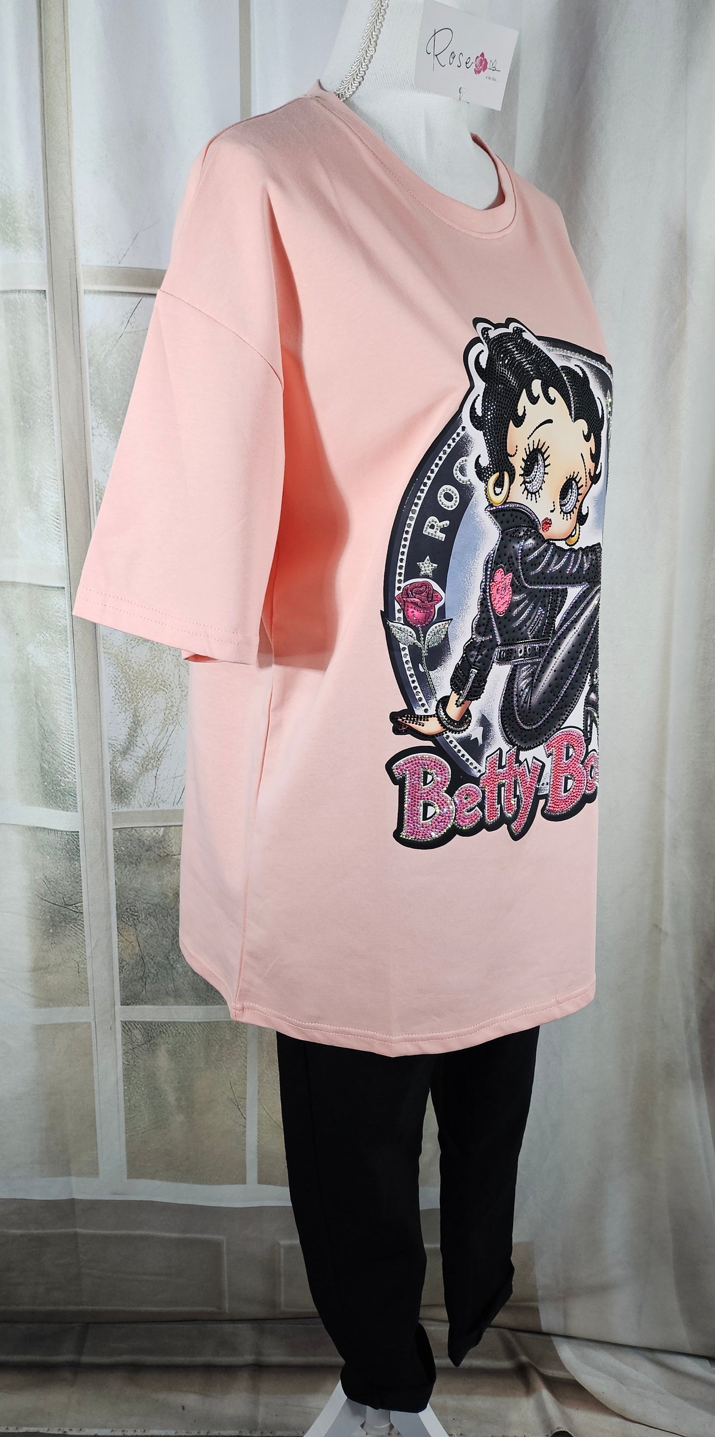 Tshirt rosa "Betty", Gr. onesize 38 bis 42/44 von ROSE