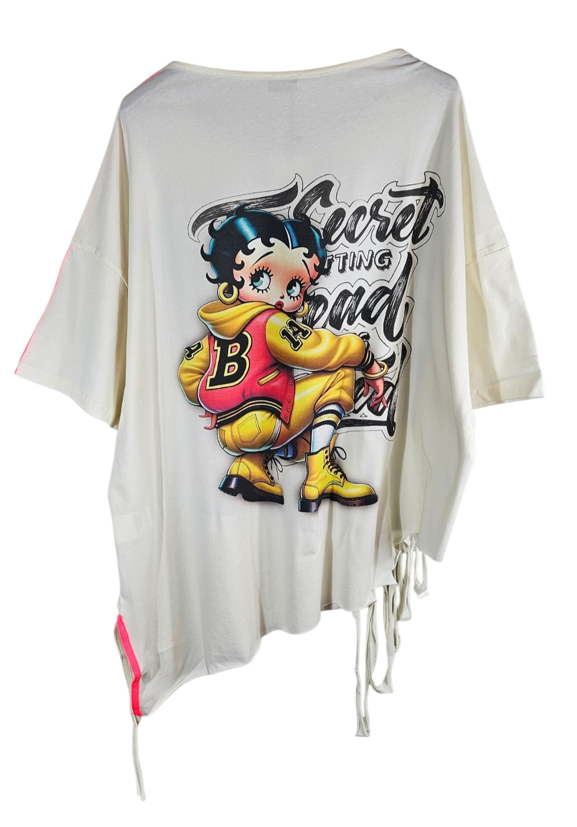 Tshirt wollweiss "Betty", Gr. onesize 38 bis 42 von ROSE