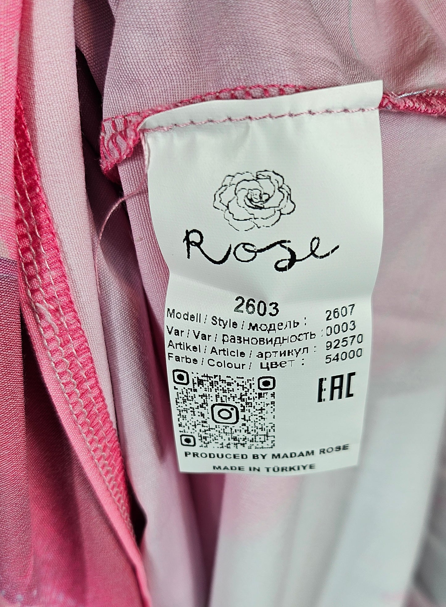 Trägerkleid "Marilyn", Gr. 40 - 44 von ROSE