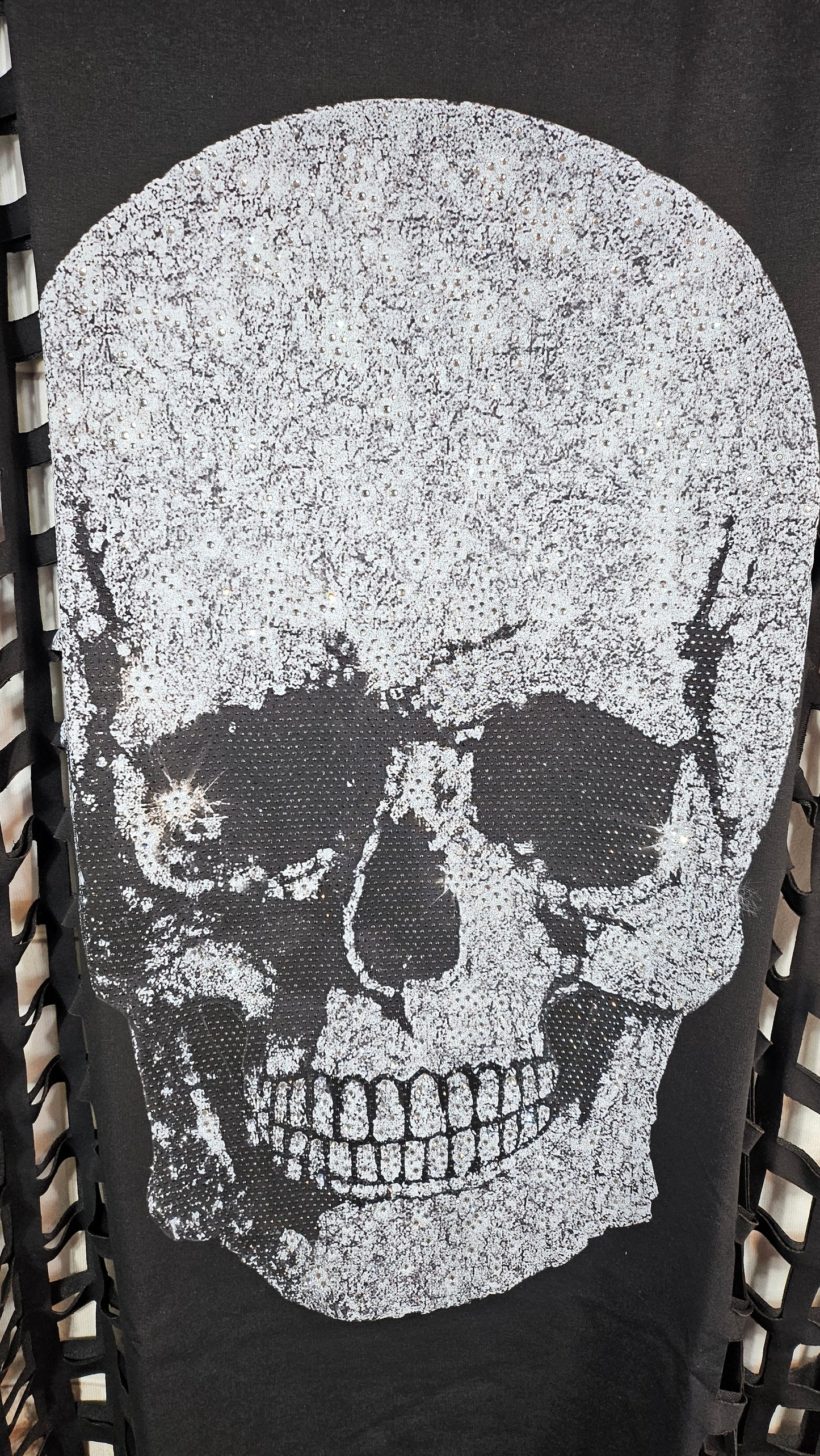 Kleid/Tunika "Skull" schwarz, Grösse onesize 38 - 44 von ROSE