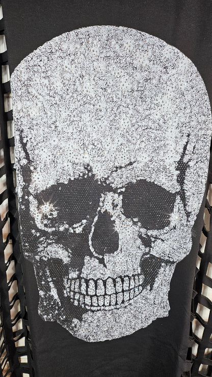 Kleid/Tunika "Skull" schwarz, Grösse onesize 38 - 44 von ROSE