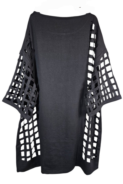 Kleid/Tunika "Skull" schwarz, Grösse onesize 38 - 44 von ROSE