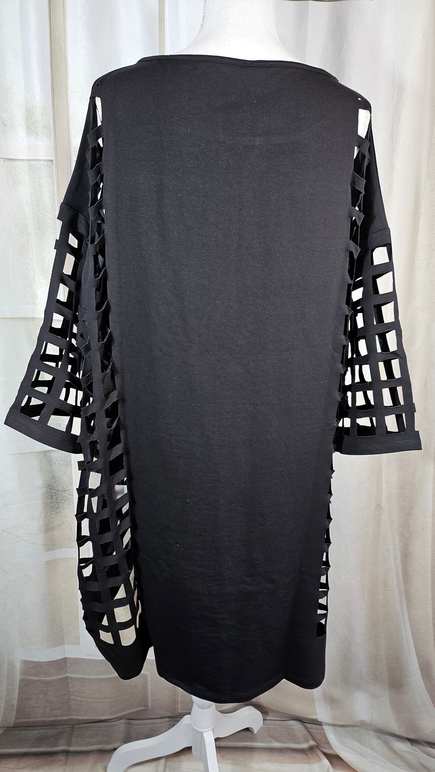 Kleid/Tunika "Skull" schwarz, Grösse onesize 38 - 44 von ROSE