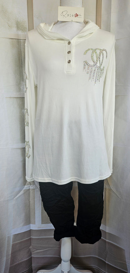 Kapuzensweatshirt "COC", Grösse XL (42/44) von ROSE