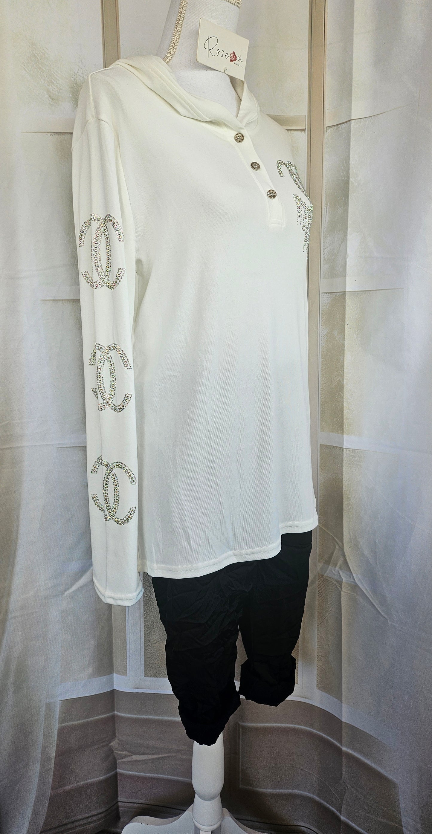 Kapuzensweatshirt "COC", Grösse XL (42/44) von ROSE