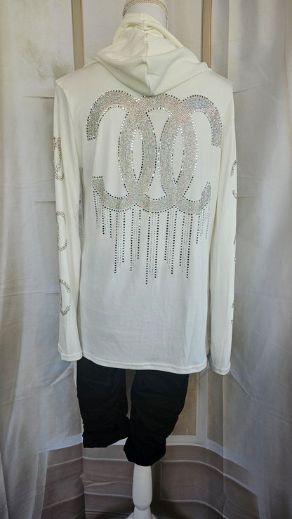 Kapuzensweatshirt "COC", Grösse XL (42/44) von ROSE