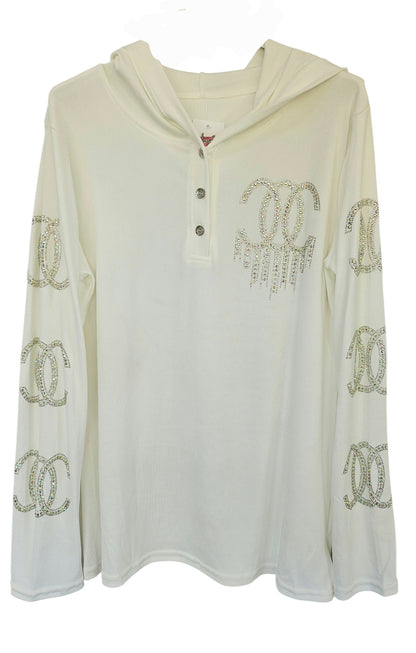 Kapuzensweatshirt "COC", Grösse XL (42/44) von ROSE